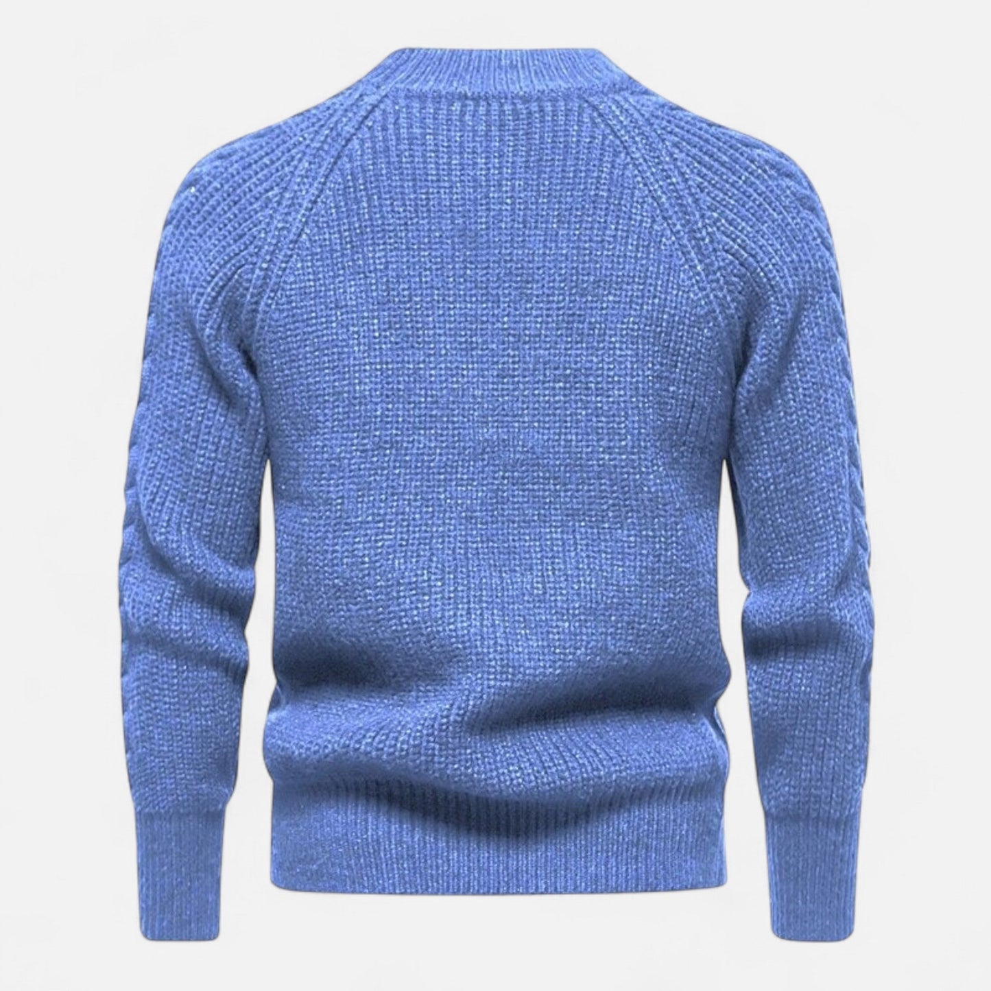 Men's Slim-Fit Sweater - Ribbed Knit Edition