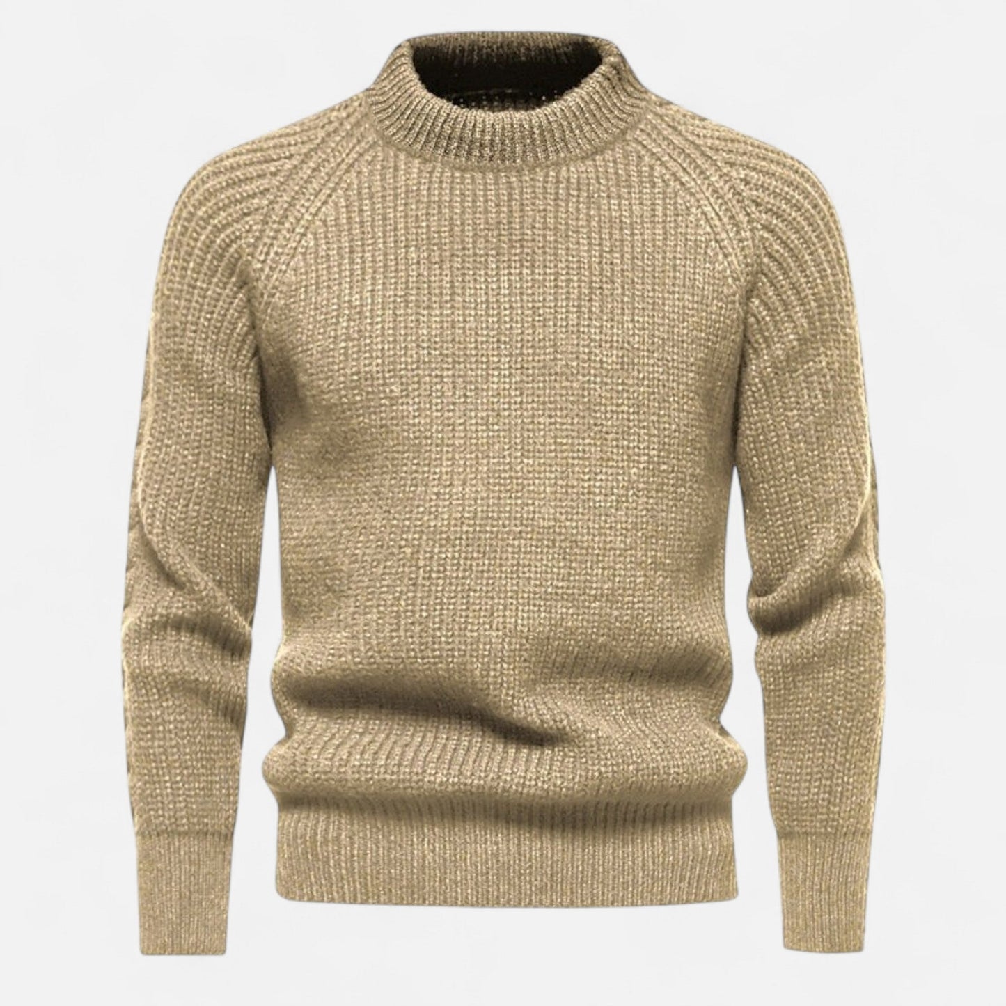 Men's Slim-Fit Sweater - Ribbed Knit Edition