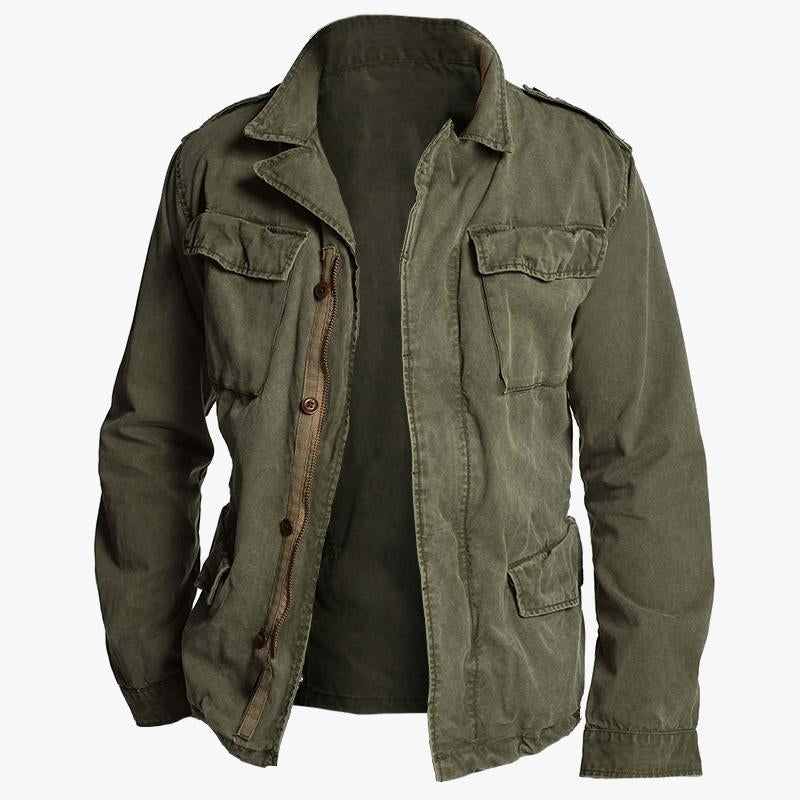 Men's Vintage Field Jacket - Durable Everyday Outerwear