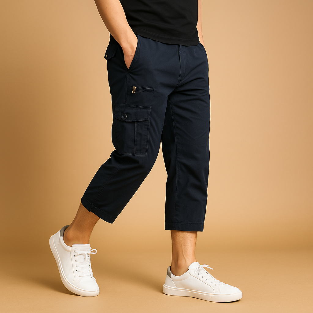 Long Organic Cargo Shorts For Men | Marcus