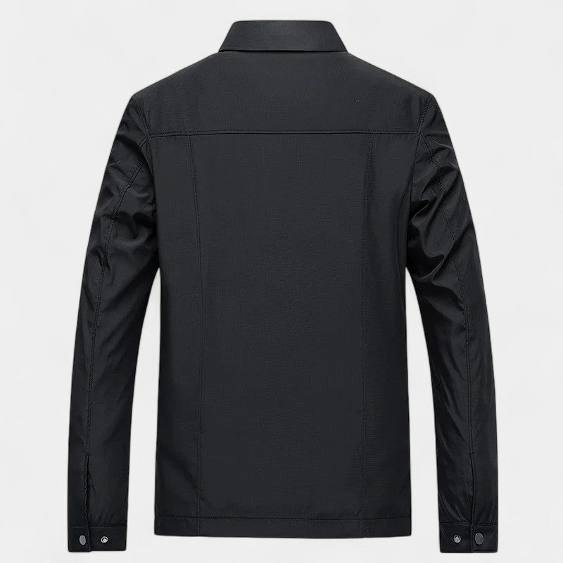 Riche Men's Nylon Jacket - Lightweight Minimalist Edition