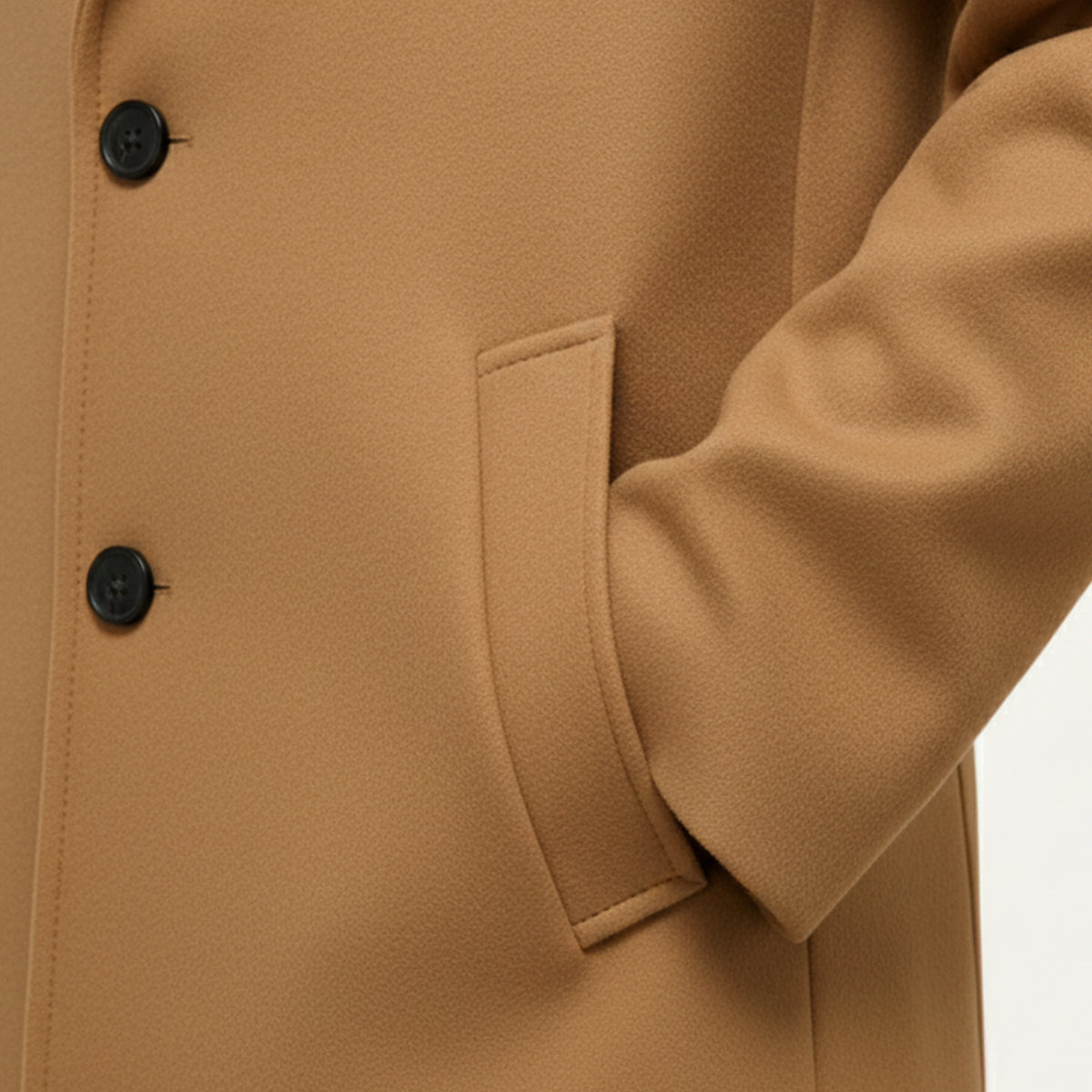 The Ridgeford Men's Heritage Wool Winter Long Overcoat