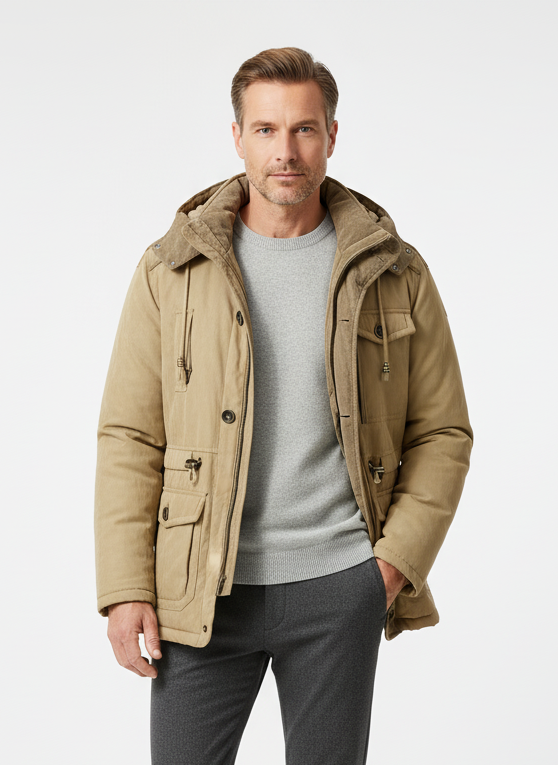 Lucien Men's Insulated Zip Inner Fleece Jacket | Winter Edition