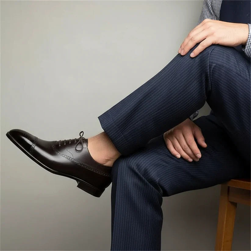 Oxford Royal Brogue Shoes Wedding Edition
