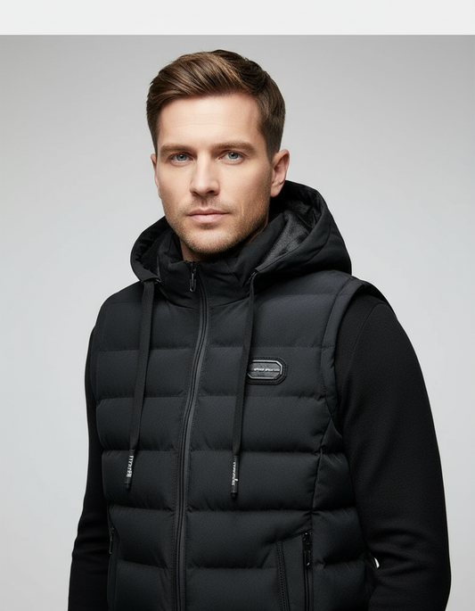 Arctic Shield Men's Thermal Vest - Lightweight Insulated Body Warmer | Cold-Weather Performance Edition