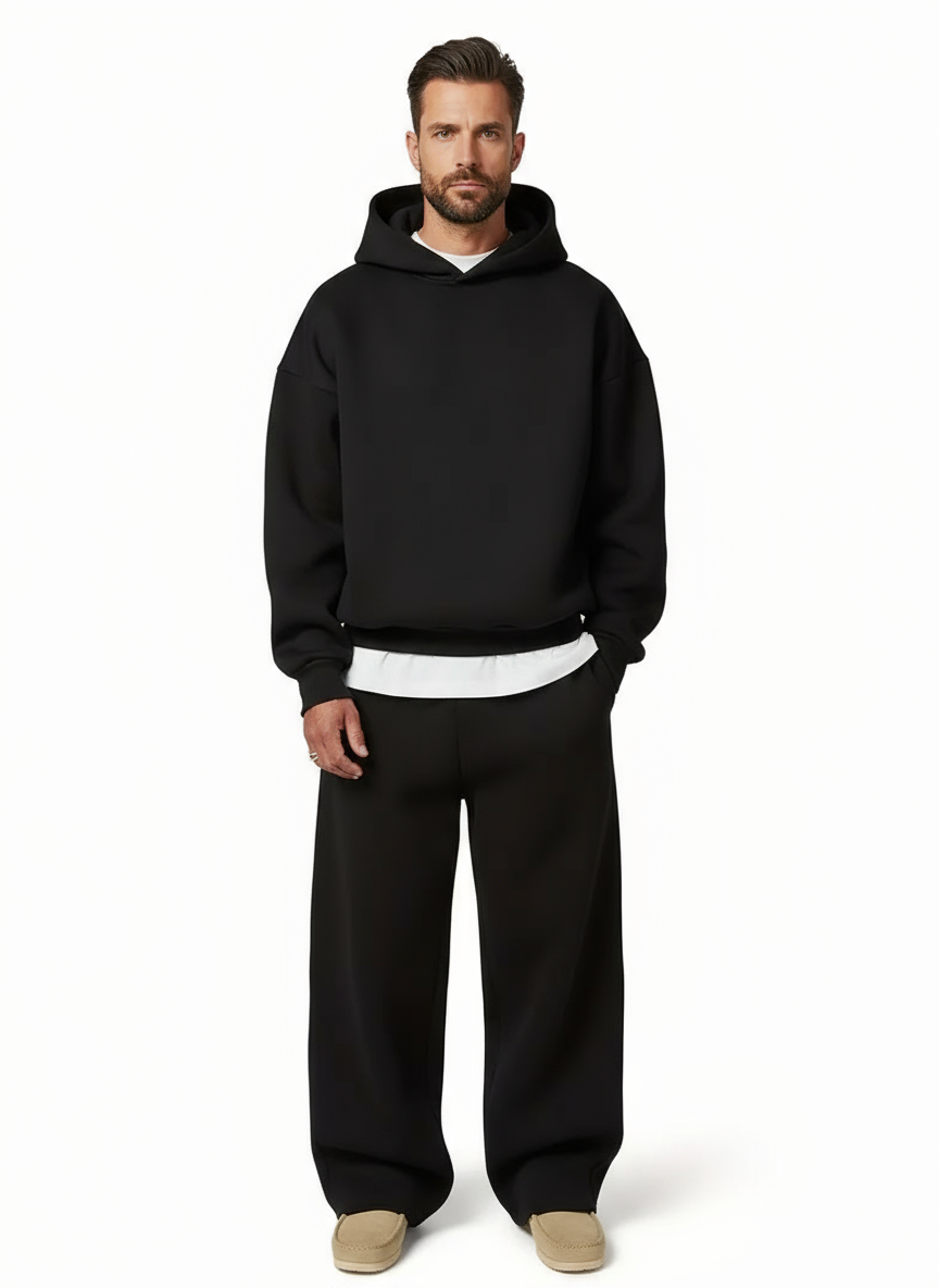 Oversized Two-Piece Tracksuit Set for Men- Edition