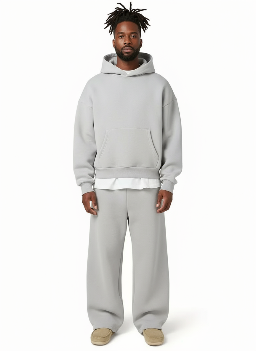 Oversized Two-Piece Tracksuit Set for Men- Edition