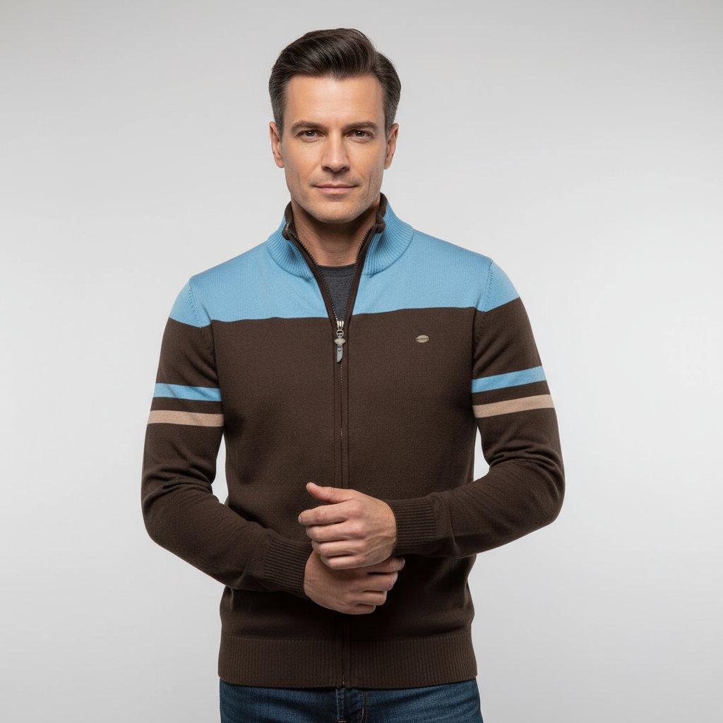 Tom Carter Men Complex Zip-Up Edition
