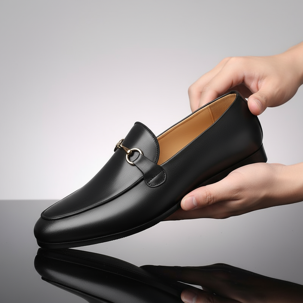 Men's British Style Slip-On Loafers - Everyday Driving Moccasins