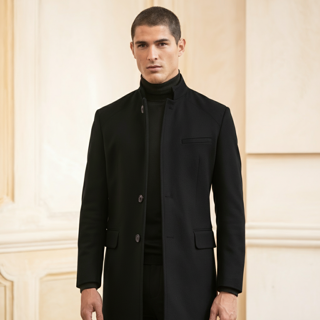 Cray | Long Stylish Coat - Heritage Overcoat for Formal and Casual Elegance