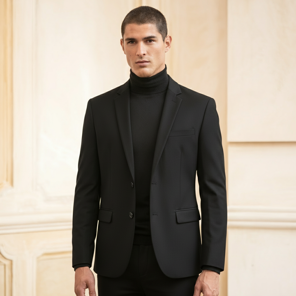 Oliver | Men's Everyday Button Blazer - Classic Tailored Jacket Suit