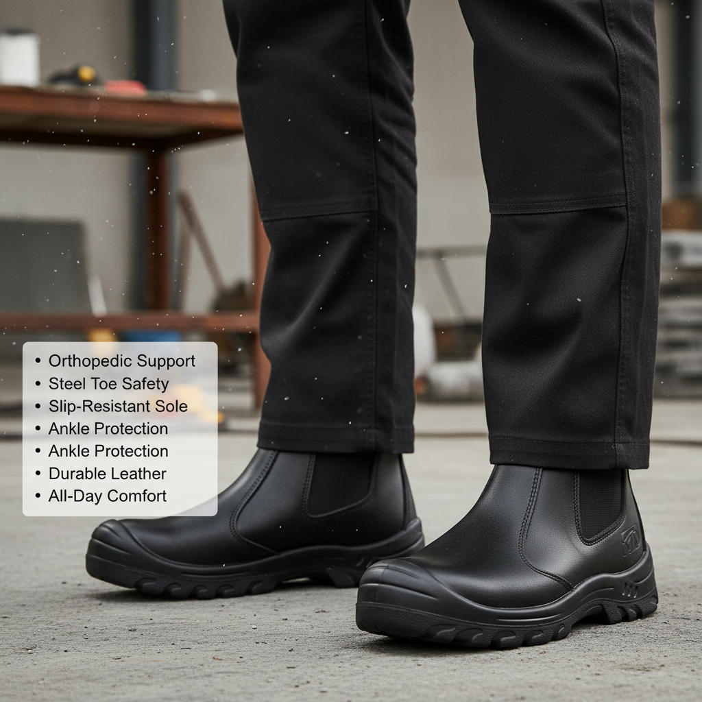 Orthopedic Work & Safety Boots - All-Day Support and Edition