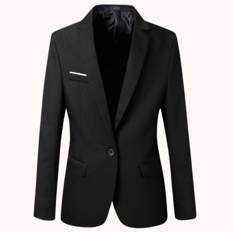 Oliver | Men's Everyday Button Blazer - Classic Tailored Jacket Suit