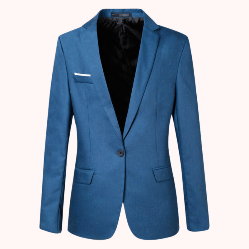 Oliver | Men's Everyday Button Blazer - Classic Tailored Jacket Suit