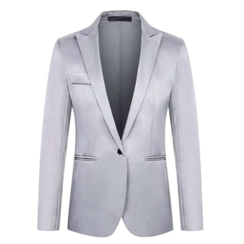 Oliver | Men's Everyday Button Blazer - Classic Tailored Jacket Suit