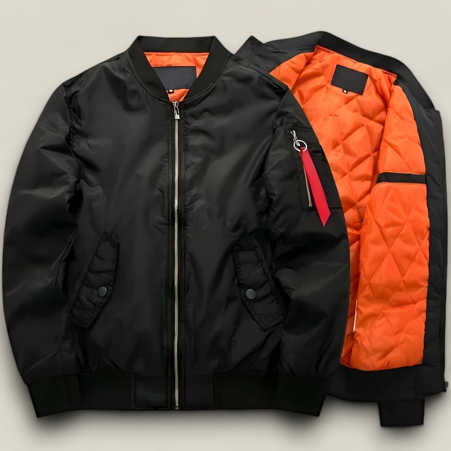 Logan | Pilot Bomber Jacket - Warm Autumn and Winter Flight Style Edition