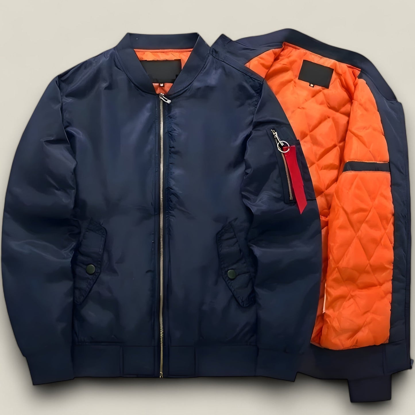 Logan | Pilot Bomber Jacket - Warm Autumn and Winter Flight Style Edition