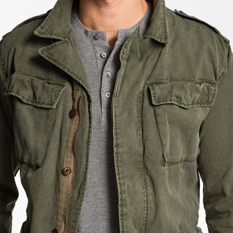 Men's Vintage Field Jacket - Durable Everyday Outerwear