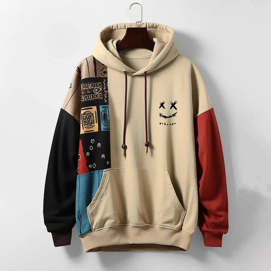 Men's Riot Contrast Hoodie - Everyday Streetwear Sweater