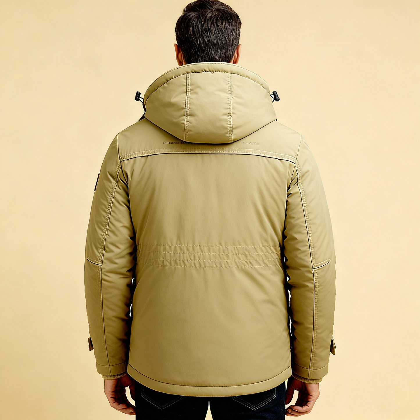 Men's Tactical Winter Jacket - Waterproof Insulated Coat with Removable Edition