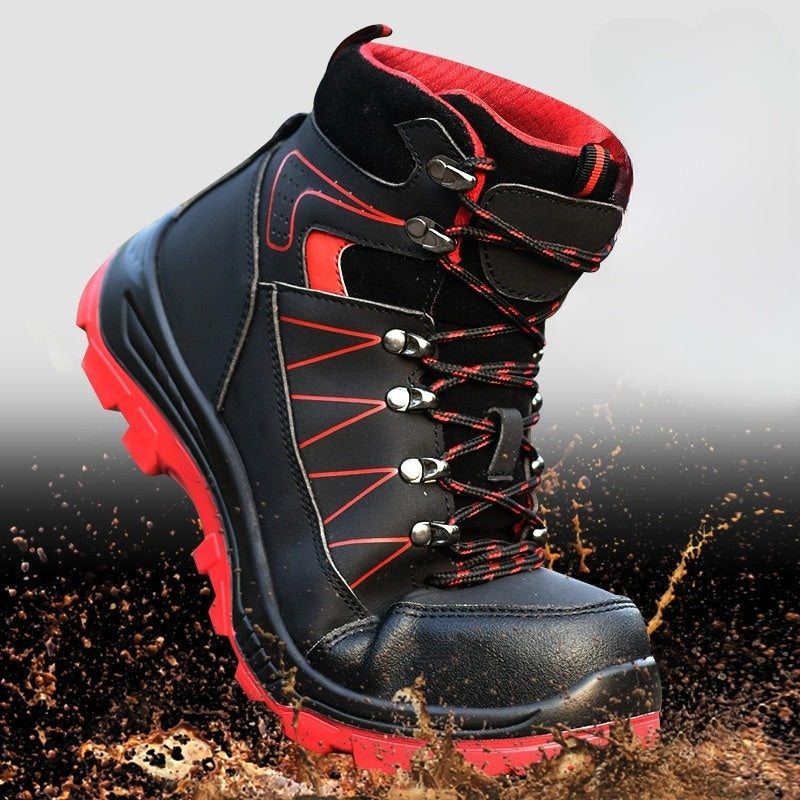 Tucson Waterproof Safety Boots - Men's Steel Toe Work Boots with Slip-Resistant Edition