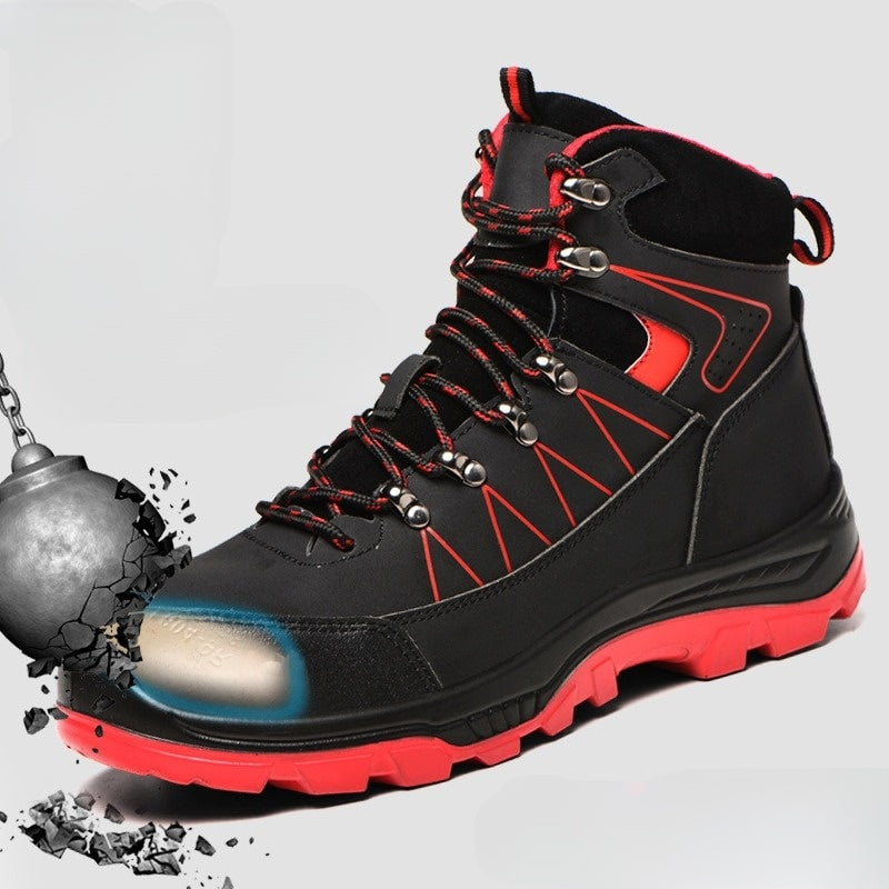 Tucson Waterproof Safety Boots - Men's Steel Toe Work Boots with Slip-Resistant Edition