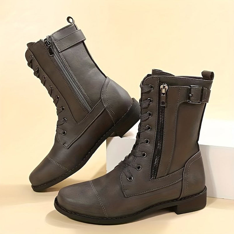 Anna | Orthopedic Women Boots With Edition Zip