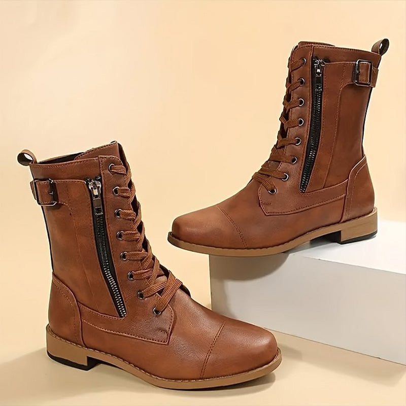 Anna | Orthopedic Women Boots With Edition Zip