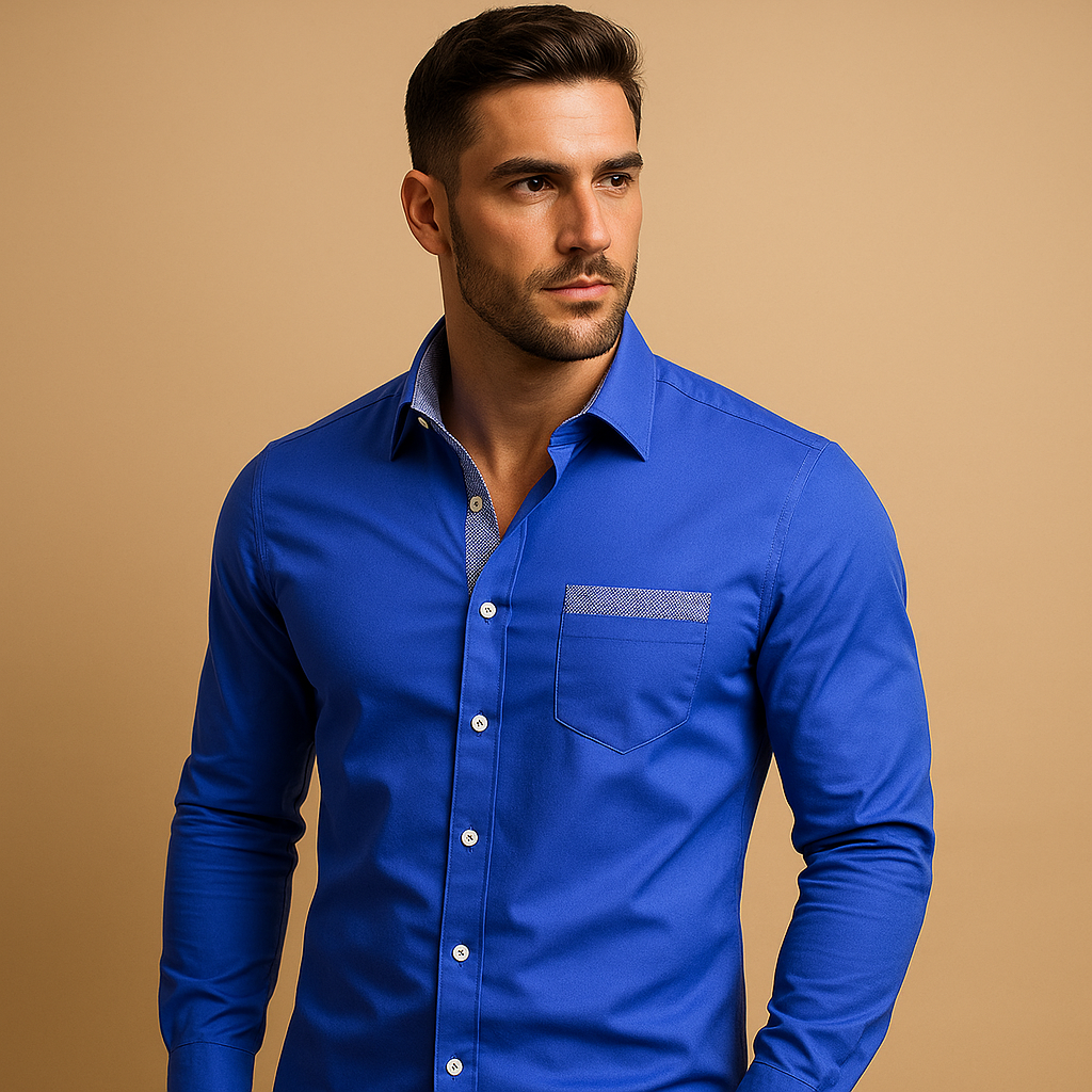 Stylish Tailored Fit Men's Shirt | Lars