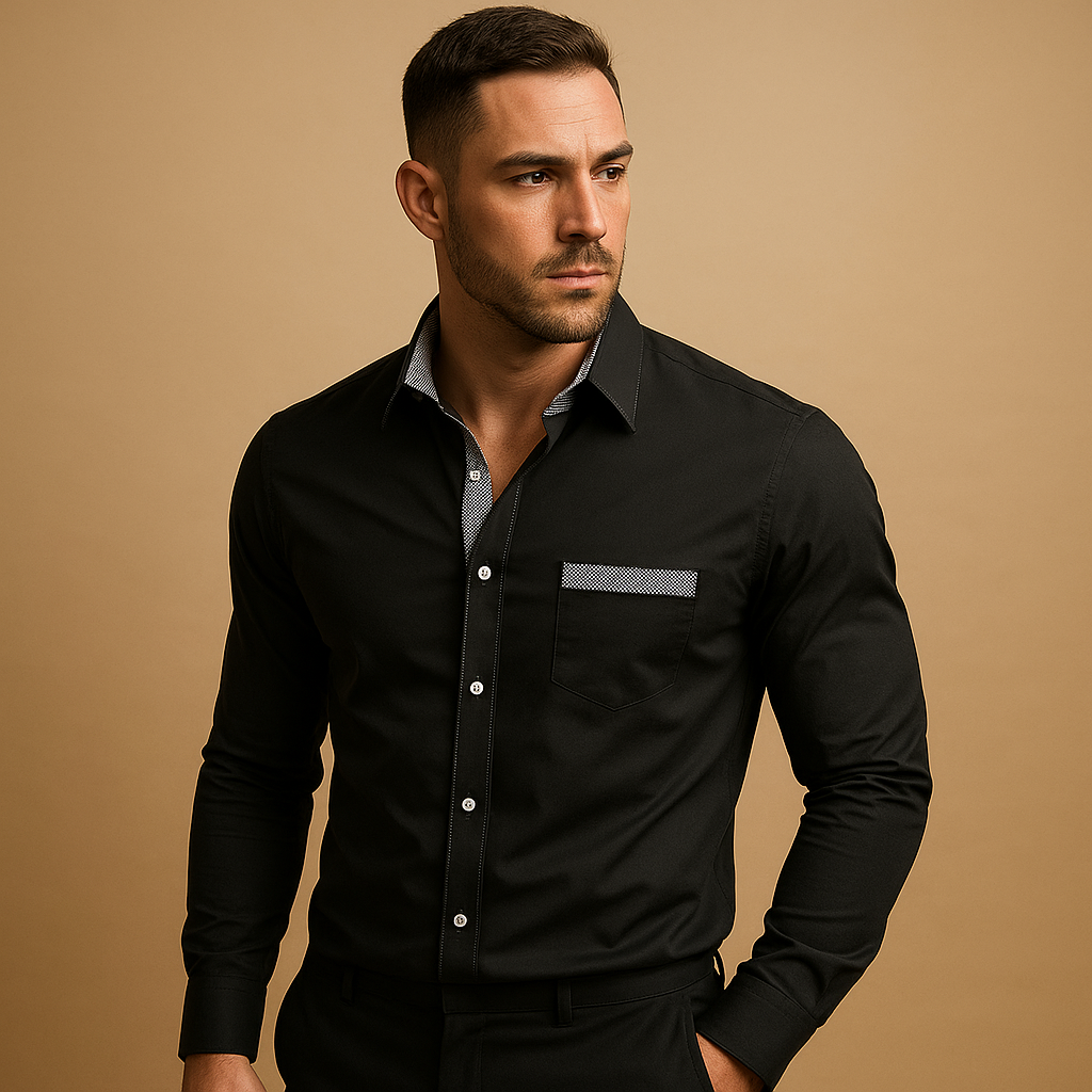 Stylish Tailored Fit Men's Shirt | Lars