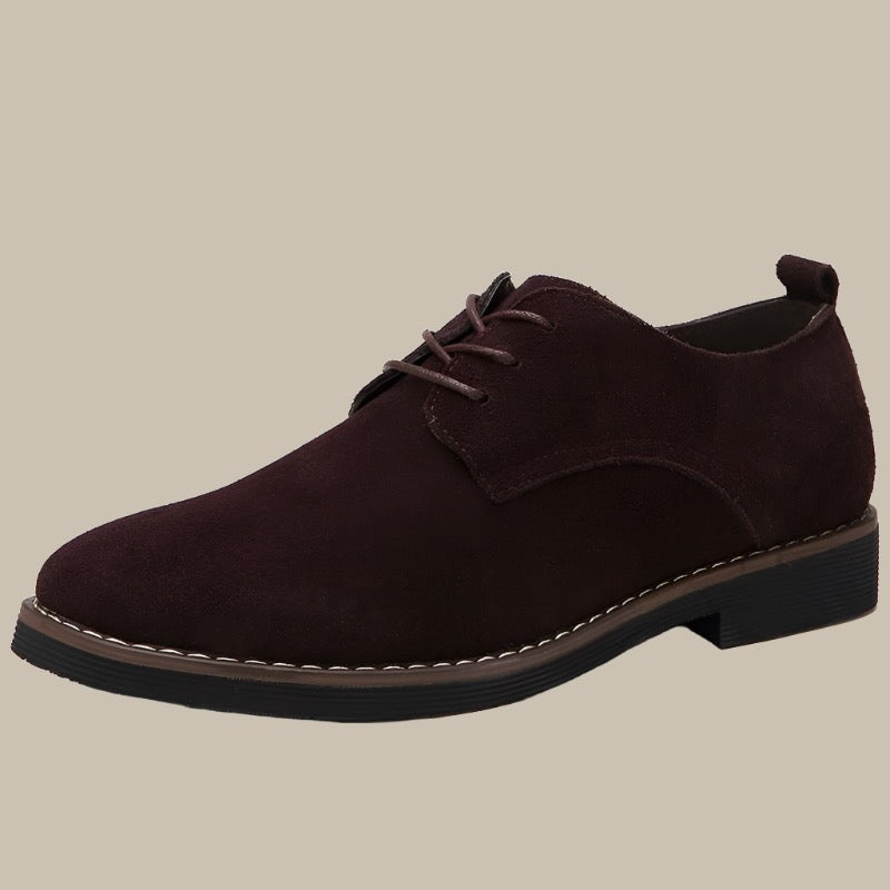 Elias - Elegant Autumn Suede Elevated Oxford Shoes for Men
