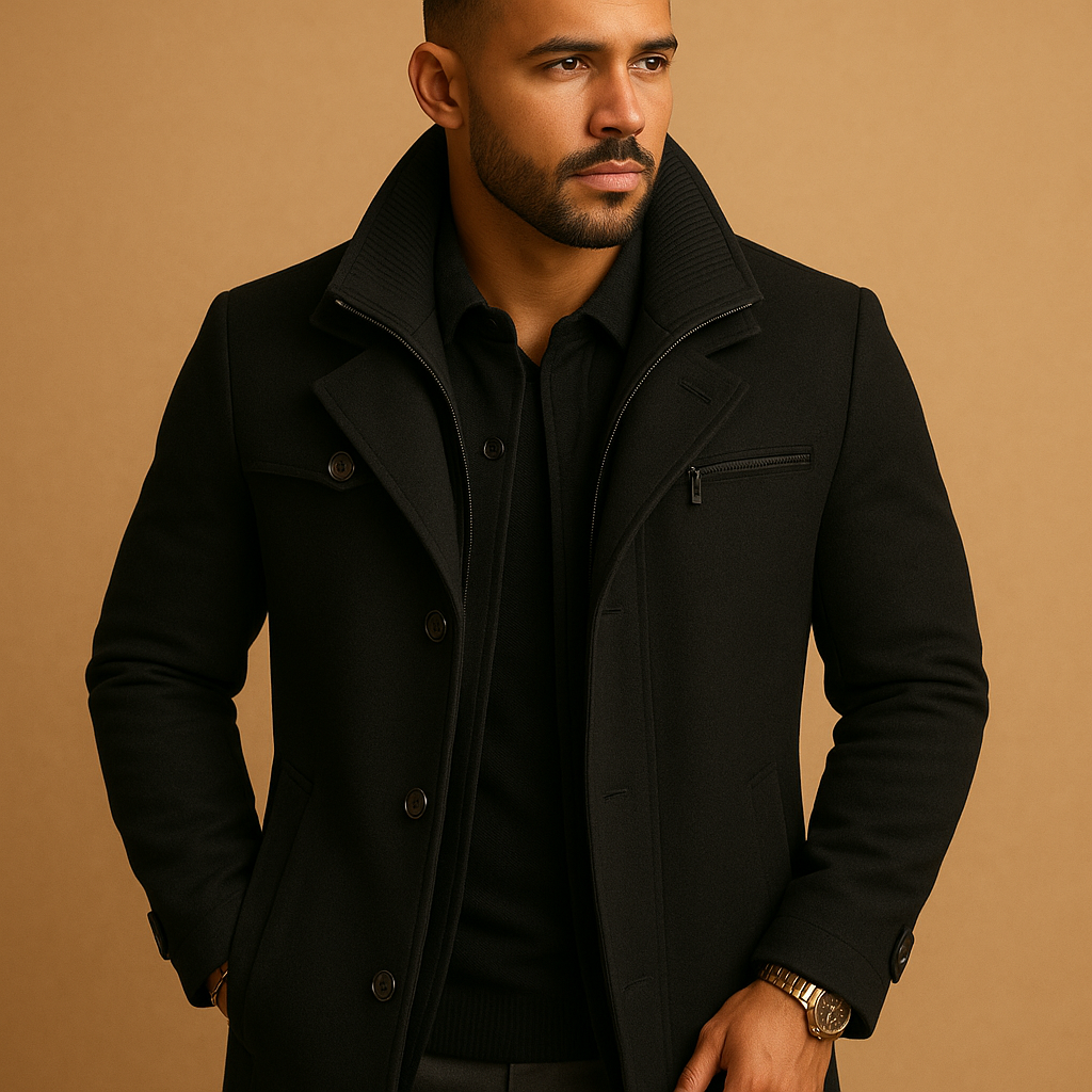 Nolan Men's Waterproof Winter Jacket - Adjustable Cuffs Cold Weather Edition